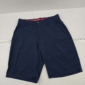 Under Armour‎ Match Play golf shorts mens blue size 34 chino 5609